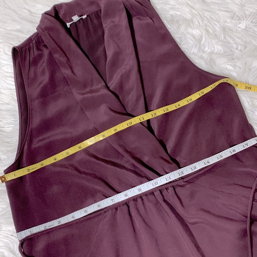 ARITZIA WILFRED silk dress with pockets self tie dress Fully lined size medium - Picture 9 of 12